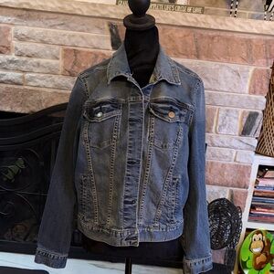 a.n.a Classic Medium Wash Denim Jacket